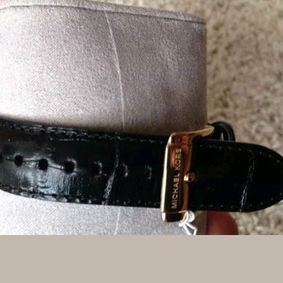 New Michael kros leather band watch main image 5